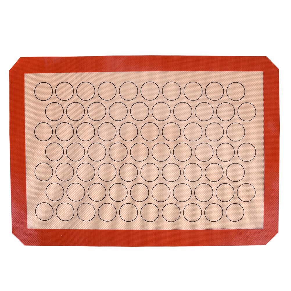 Cake koek macaron antiaanbak siliconen bakmat pad bakvorm bakgereedschap deegmat groot formaat