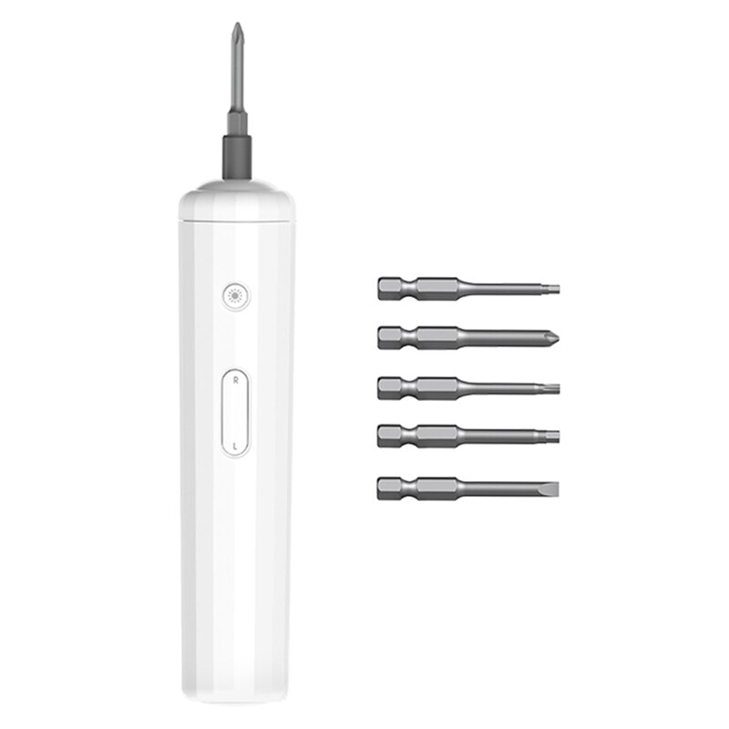 Electric Screwdriver,Automatic Magnetic Precision Power Screwdriver Repair Tool With LED Light For Phone,Watch,Laptop: Default Title