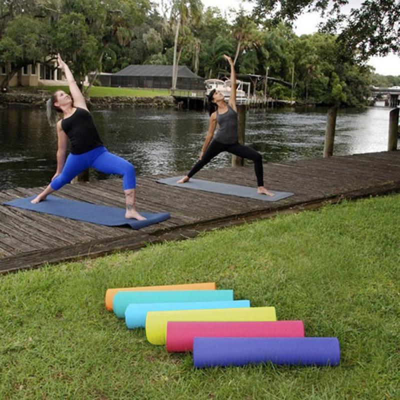173*60*0.4cm/  matt yogamatte / treningsmatte / yoga til sport trening/sklisikre materiale egnet til nybegynnere som trener pilates Fitness