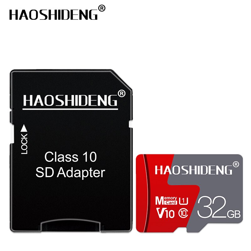 Klasse 10 micro sd-kaart 128gb 64gb 32gb 16gb tf-kaart geheugenkaart cartao de memoria 32gb microsd-kaart voor smartphone-adapter