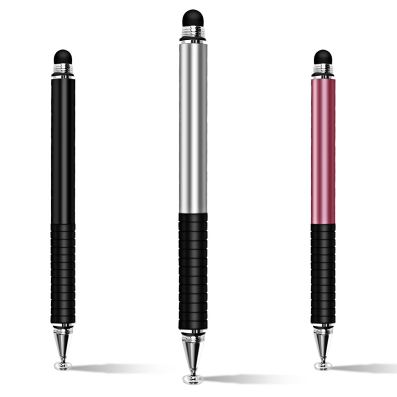 Stylet universel 2 en 1 pour téléphone tablette tactile stylo dessin écran capacitif Caneta crayon pour Smartphone Smart Android stylos