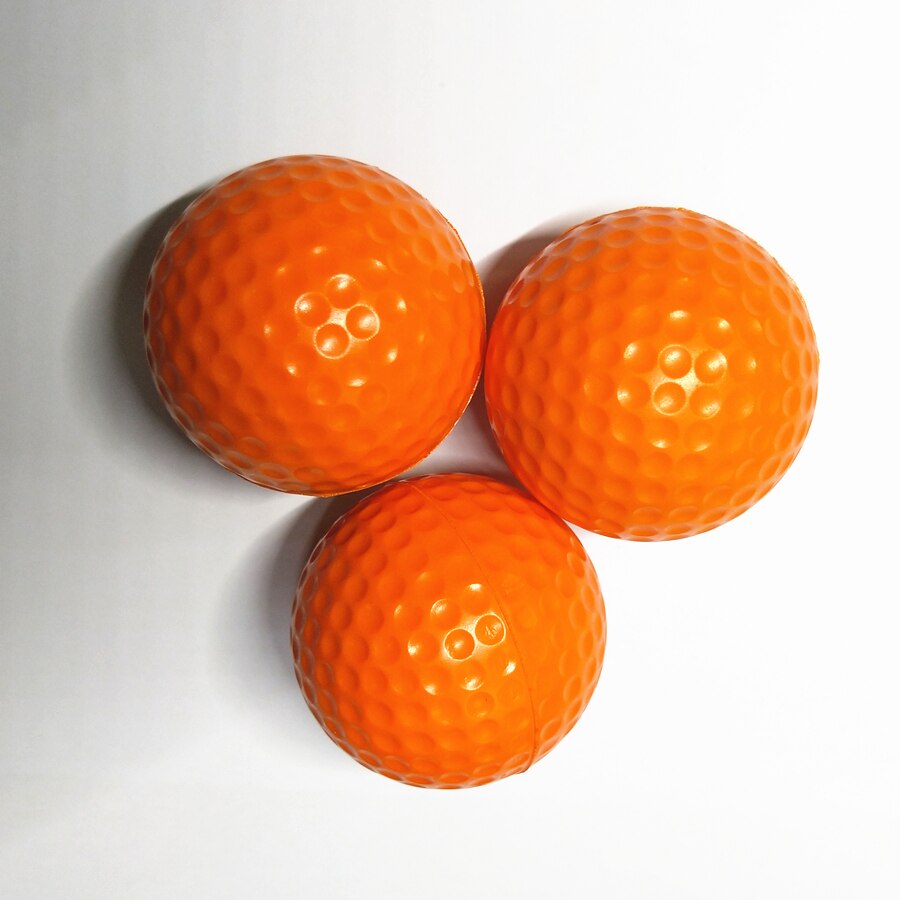 20 pcs/lot balles de Golf en mousse légère PU 6 couleurs balles de pratique de Golf pour la formation de Sport en plein air en intérieur balles de Golf en éponge élastique