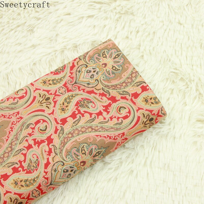 Tissu en coton uni imprimé, 140x50cm, pour Patchwork, couture, Quilting, accessoires faits à la main, bricolage: 200x140cm / Cotton Fabrics 2