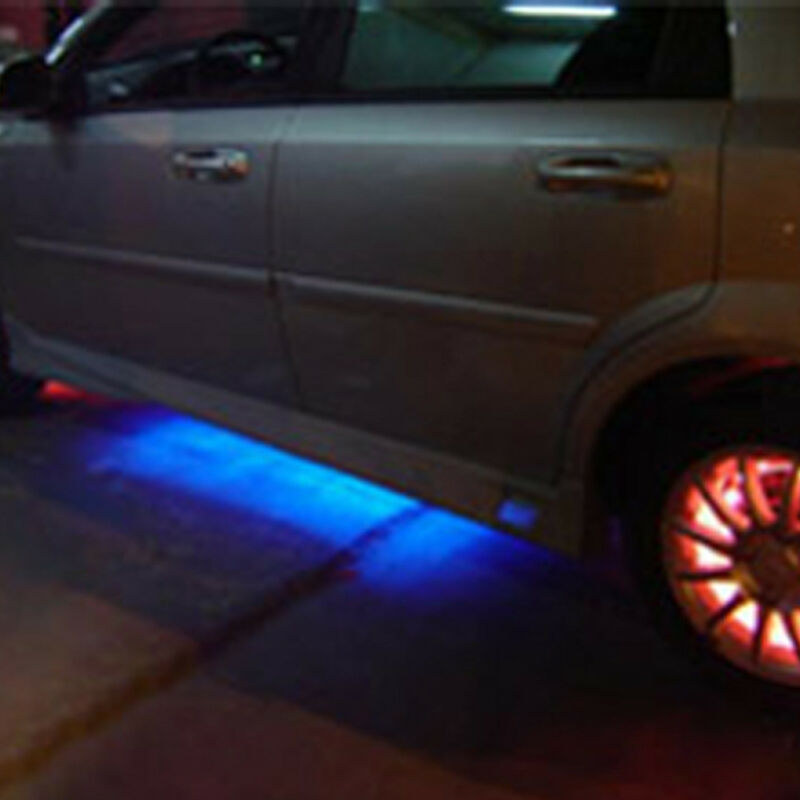 Luz de tubo de neón para interior de coche, 2 uds., 15/30CM, caja de ordenador Interior para motocicleta, lámpara de ambiente de estilo de coche, accesorios para coche