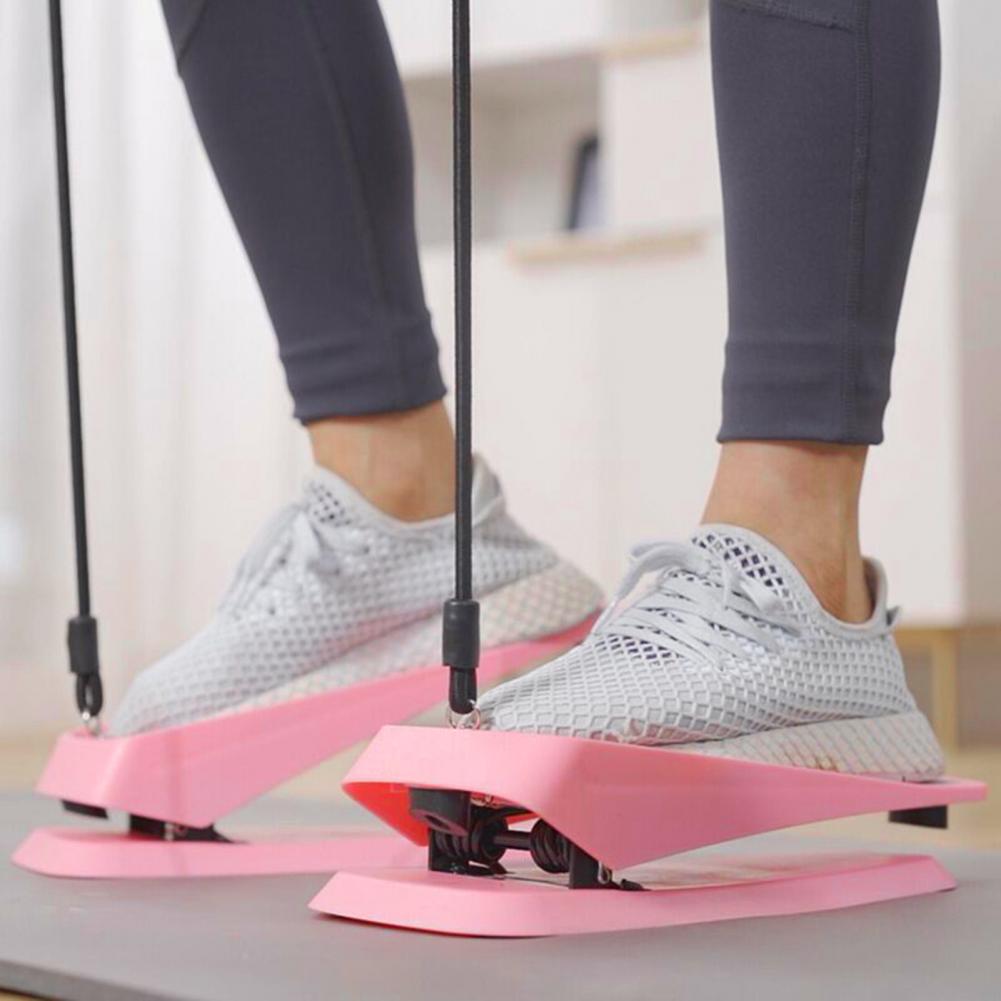 ABS Mini Stepper Trainer Mute Compact Foot Stepper Machine Multifunctional Mini Stepper Fitness Supplies for Home