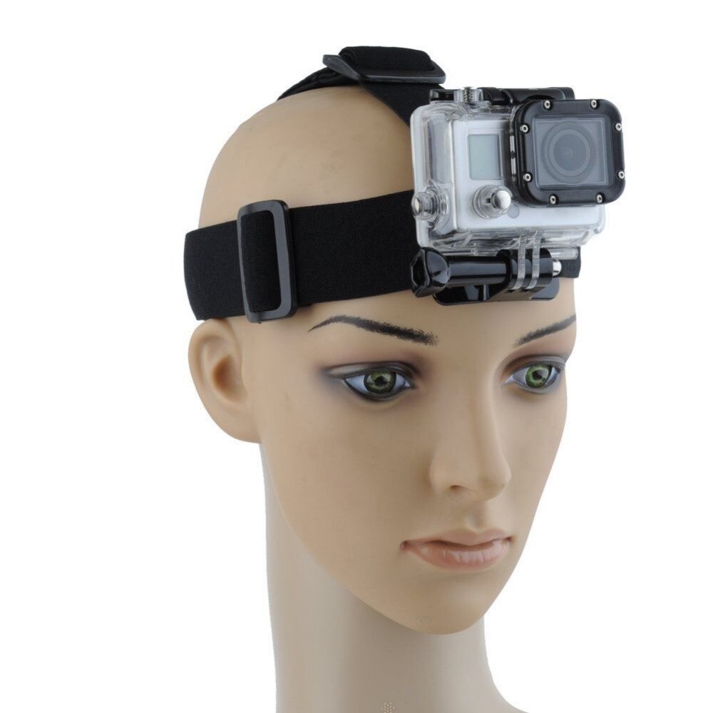 Black Adjustable Head Strap Mount Belt for GoPro Hero 1 2 3 3+ 4