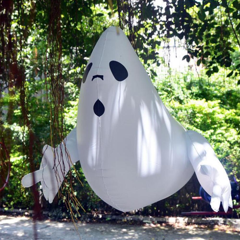 Halloween PVC Inflatable Animated Ghost Outdoor Yard Supplies mall Halloween Party Shopping Decoration C2R9