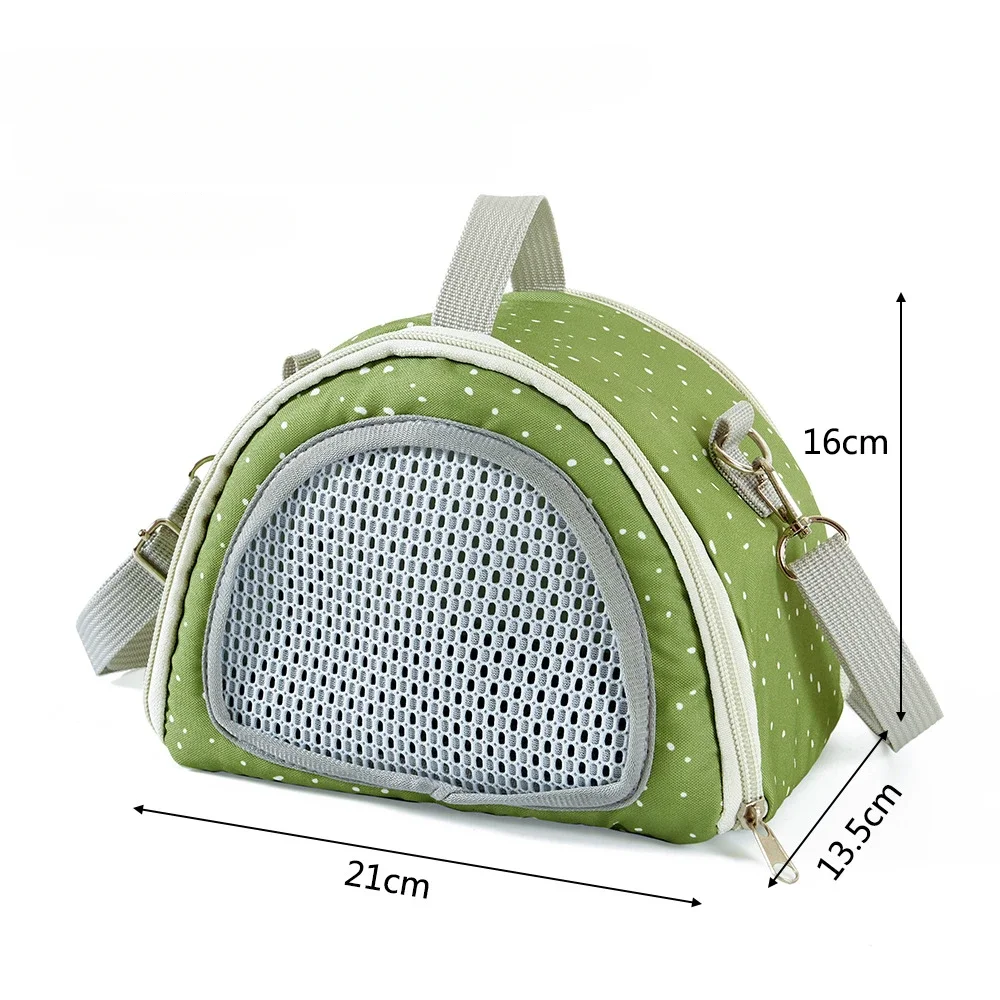 Petit sac de transport respirant pour animaux de compagnie, pour petit Hamster, cochon d'inde, lapin, fourre-tout de voyage confortable pour le sucre et le Transport