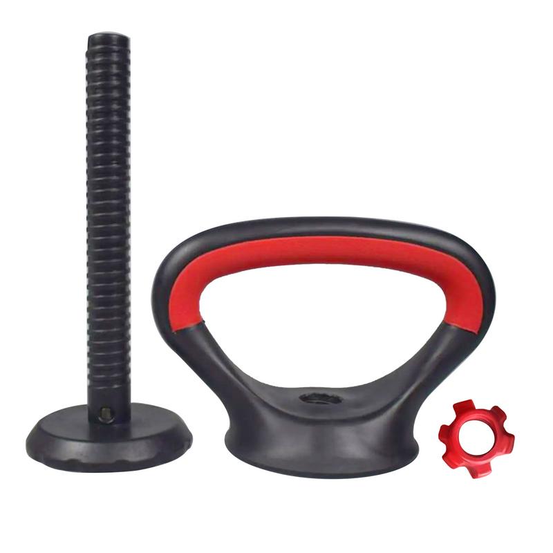 Fitness Wasserkocher Glocke Griff verstellbarer Wasserkocher Glocke Griff Konverter Unterhose Schraub Clip Wasserkocher Griff mit Gummi griff für Fitness
