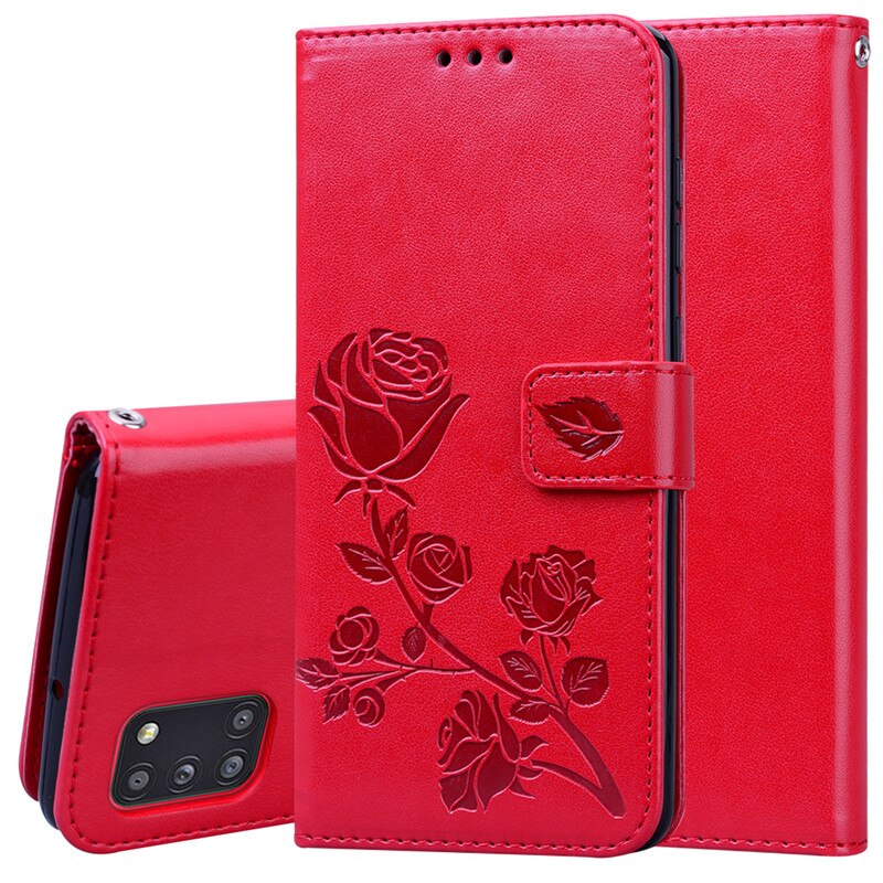 Leather Wallet Flip Case Voor Samsung Galaxy A31 Case Kaarthouder Magnetische Boek Cover Voor Samsung A31 Een 31 SM-A315F case Coque