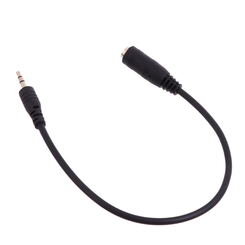 2.5Mm Naar 3.5Mm Aux Adapter Converter Man-vrouw Jack Voor Hoofdtelefoon
