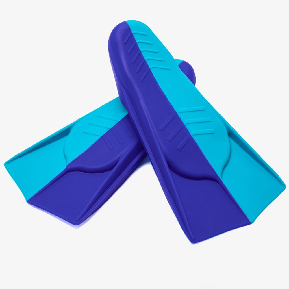 Adult And Children Scuba Diving Training Fins Men And Women Freestyle Breaststroke Silicone Short Fins Equipment