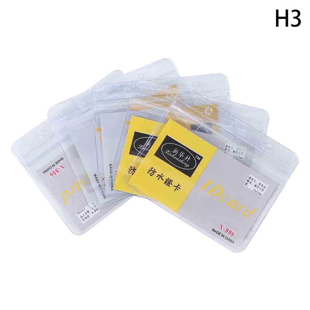 10Pcs PVC Distintivo di Plastica del Supporto di IDENTIFICAZIONE Del Raccoglitore Della Carta Della Clip Del Supporto per Uffici Scuola Mostra Carta di Credito Titolari di Cancelleria Badg di alimentazione: H3