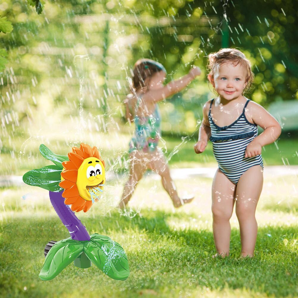 Speelgoed Voor Kinderen Splash Zonnebloem Tuin Water Sprinkler Gazon Sprinkler Voor Kids Zomer Tuin Grappige # L4