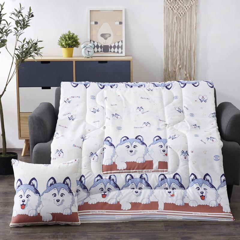 Cojín de viaje portátil 2 en 1, manta para siesta, colcha, almohada plegable cuadrada, sofá, cama, oficina, coche, decoración del hogar: 5