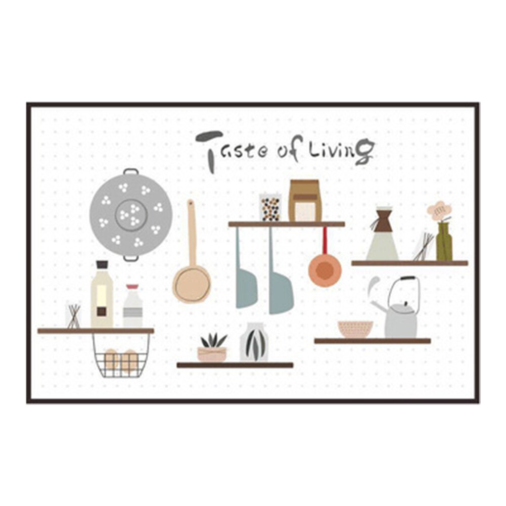 Wallpaper kitchen stickers against grease heat-resistant kitchen home decoration Wallpaper: 3C