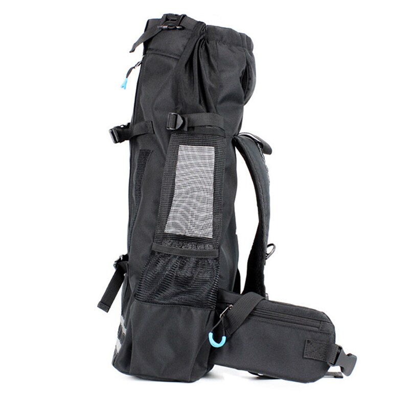 Mochila para mascotas transpirable, bolsa de transporte perro para perros grandes, mochila con Bulldog ajustable, bolsas de viaje E2S