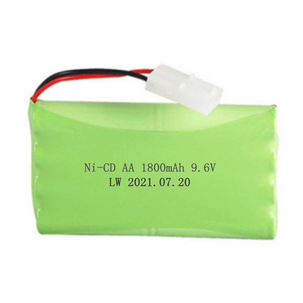 9.6V 700/1000/1400/1800/2400mAh 2800mah 3000mah per Rc giocattolo automobili illuminazione elettrica impianti di sicurezza AA Ni-Cd / Ni-MH Batteria 1 pz