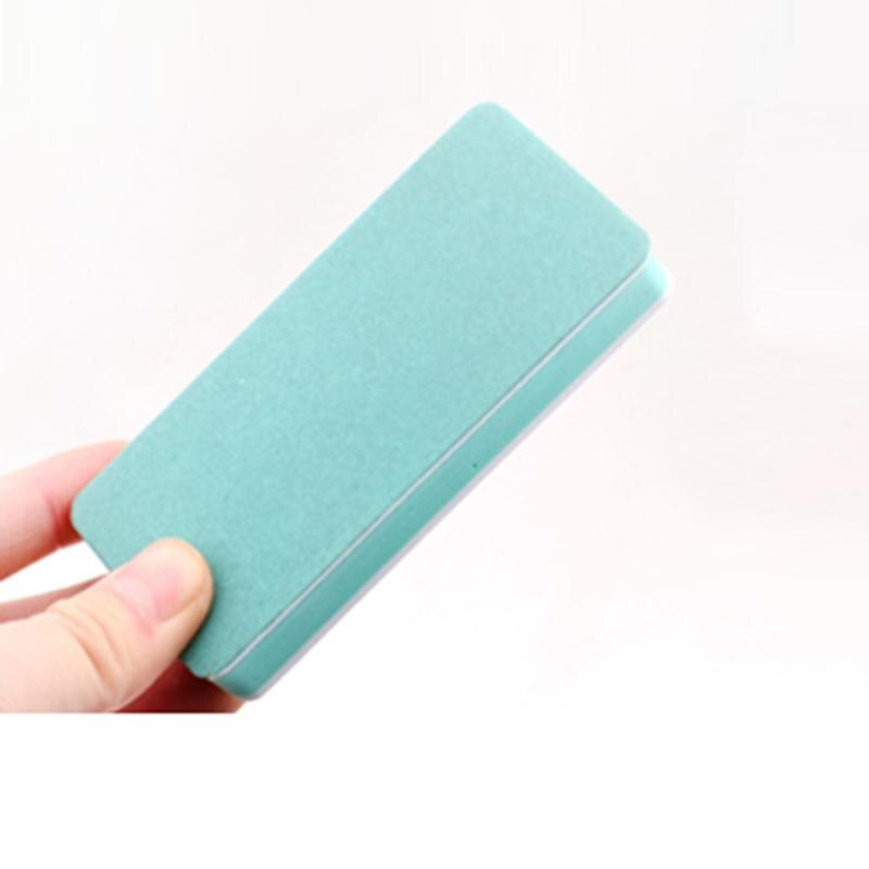 Conjunto profissional de polimento, bloco de lixa de unha colorido, tampão de bloco de polimento profissional, esponja de manicure para ajuste, ferramentas para arte em unhas, unissex com 10 peças