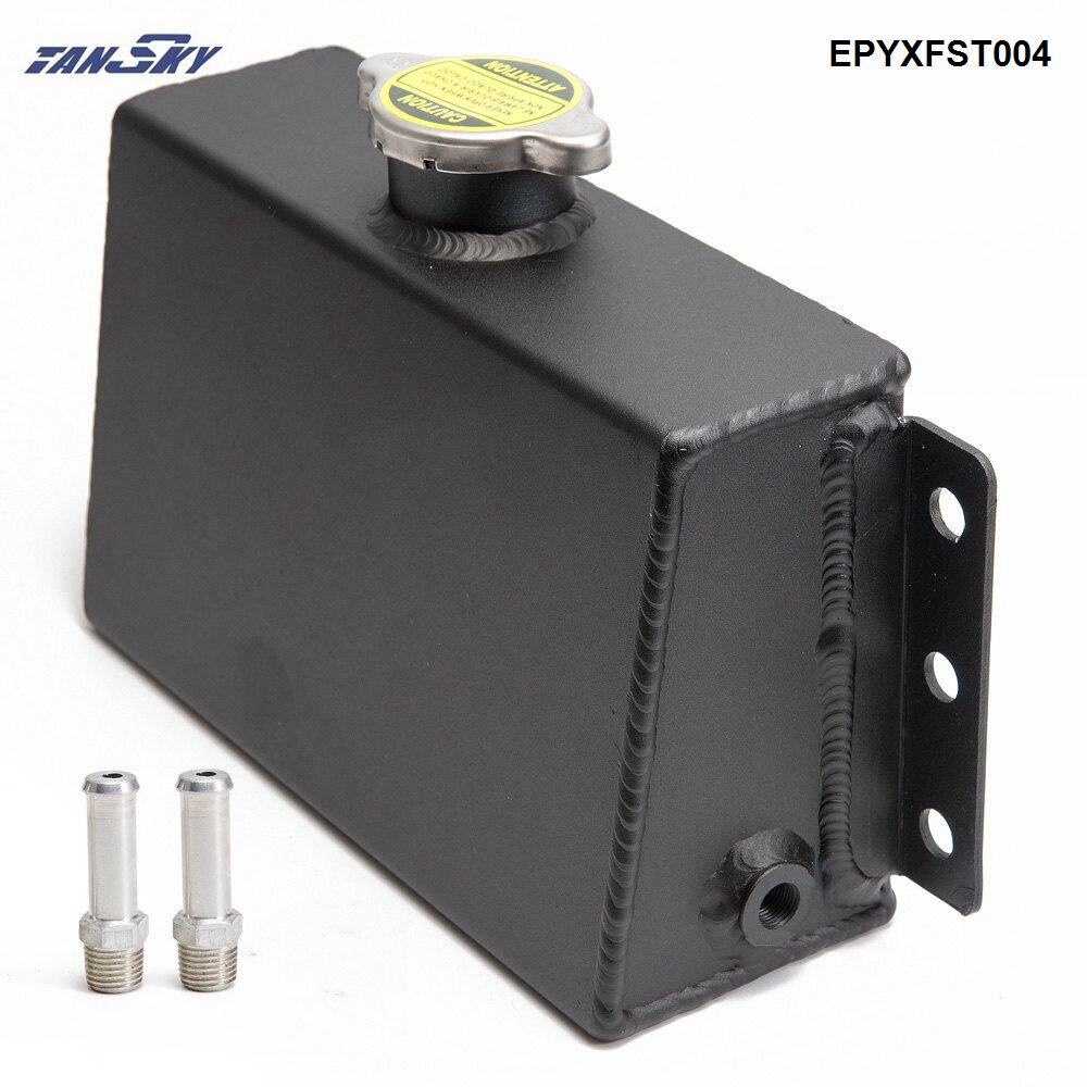 Universal Coolant Expansion Fill Tank Overflow Reservoir Aluminum Oil Catch Tank EPYXFST004
