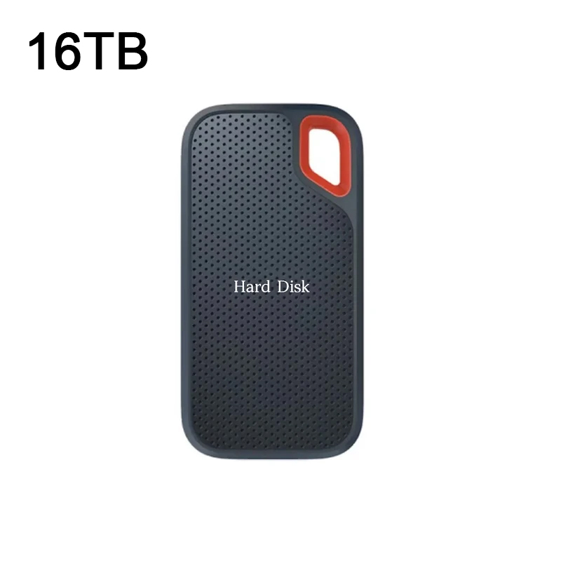 Original Portable External Solid State Drive 1TB 2TB 4TB USB 3.1 High‑Speed Mobile SSD Hard Disk Portable Storage For Mac Laptop: Blue