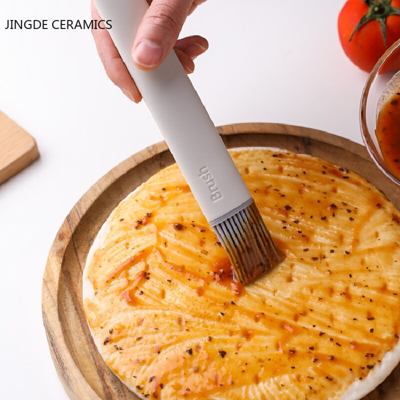 1pc Silicone Barbeque Brush Cooking BBQ Heat Resistant Oil Brushes Cake Baking Tools Kitchen Bar Utensil Supplies