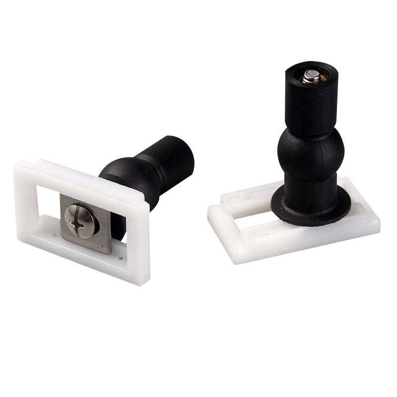 2Pcs toilet seat cover Fixings Plastic toiletseat Screws Quick Release Hinge toilet Mounting connector Repair Parts