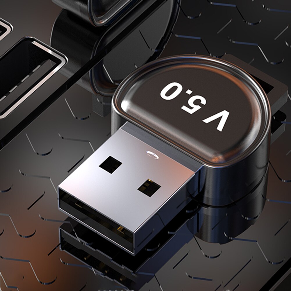 5.0 adattatore Mini USB Dongle Computer ricevitore USB Audio musica dente blu 5.0 trasmettitore per PC