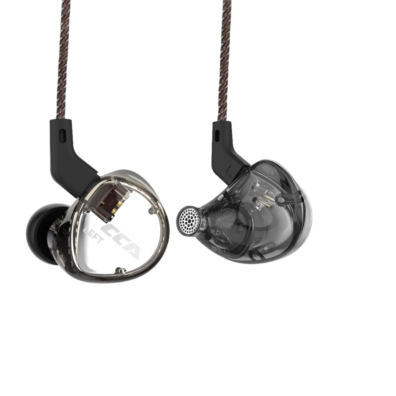 CCA C04 1BA + 1DD Anker Dual Fahrer Kopfhörer Abnehmbare Kabel In Ohr Audio Monitore Ear HiFi Musik Sport