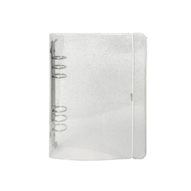 Card Album Transparent Star Album Photo Album Photocard Holder Binders Albums For DIY Your Notebook Filofax Planner Loose Leaf: shining points
