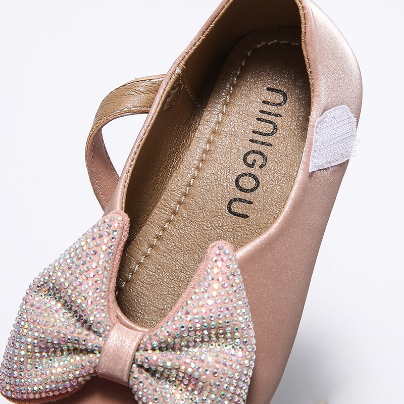 Ballerinas Tanzschuhe Für Mädchen | Glitzer Prinzessin Schuhe Gr. 25-32 | Mary Jane Festliche Kinderschuhe