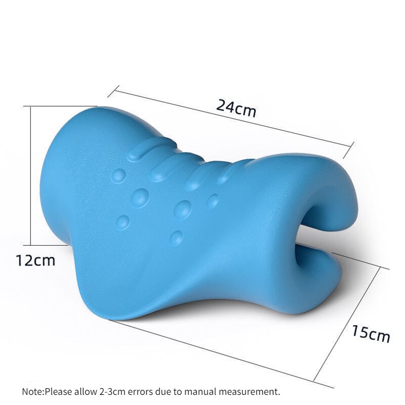 Oreiller De Relaxation Cervical REARAND – Soulagement Cou Et épaules – Bleu