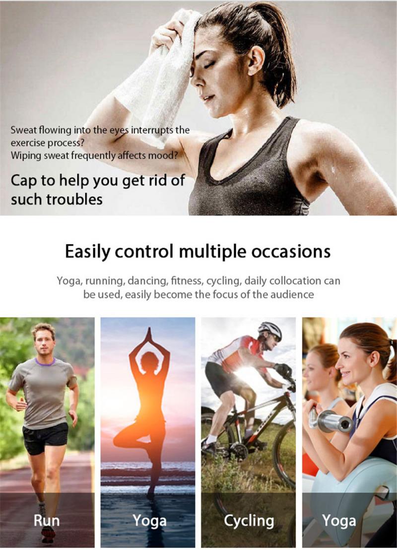 Cycling Caps Summer Windproof Sunscreen Unisex Sports Cap Outdoor Riding Running Soft Hat Hood Headgear Equipment Fitness