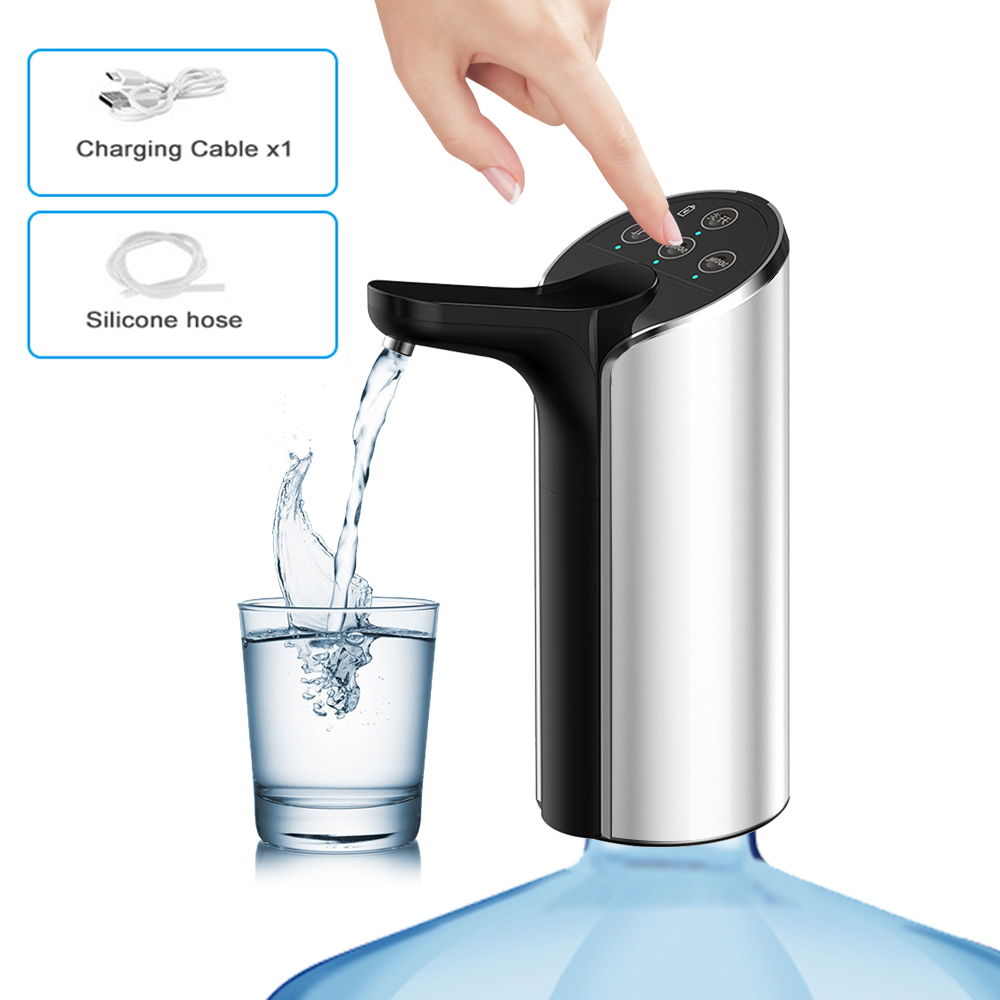 Haushalts Automatische Elektrische Wasserpumpe Taste Dispenser Gallonen Flasche Trinken Schalter Für Wasser Pumpen Gerät 3 Gears: style E-green