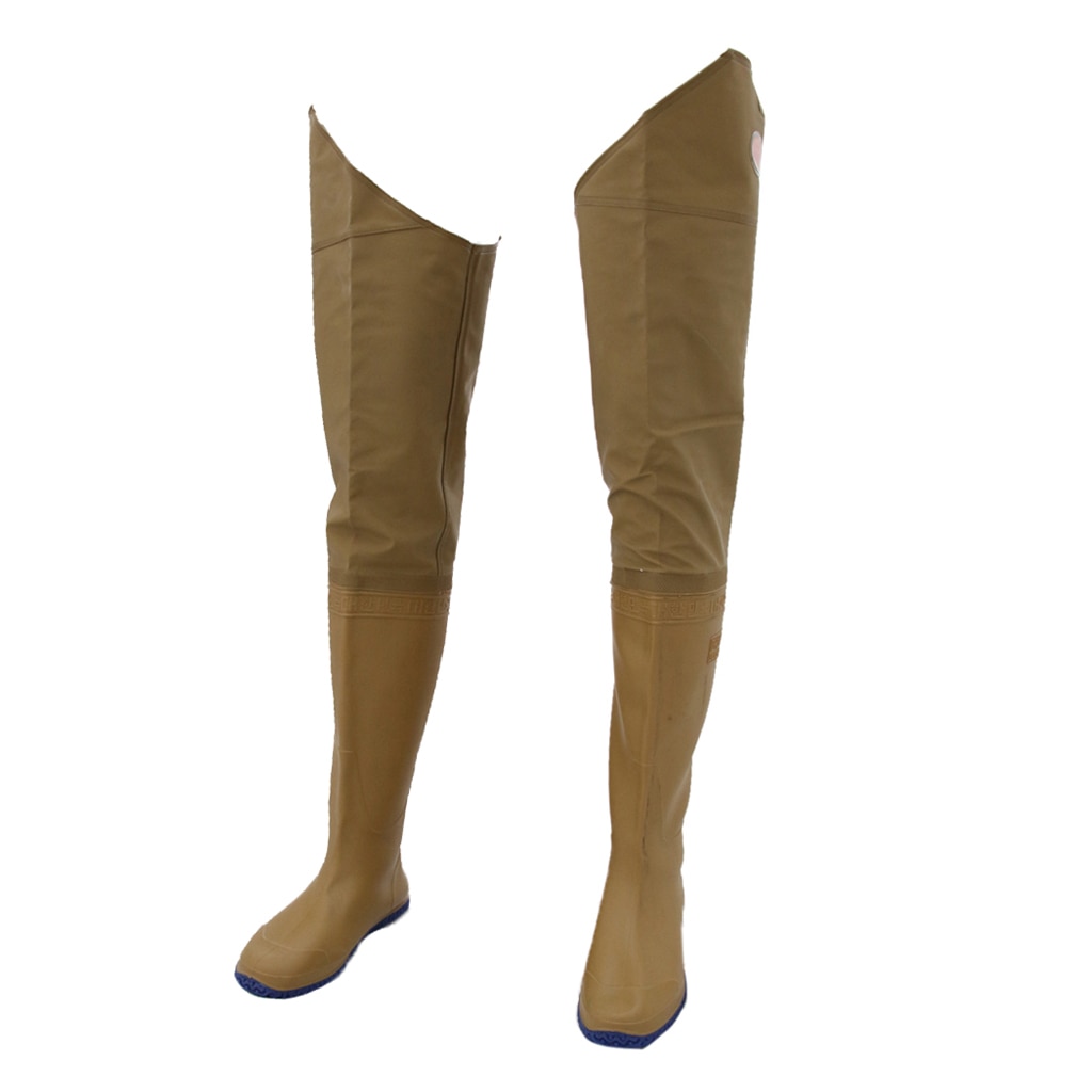 Wear-resistant Fishing Waders Catch Fish Waterproof PVC Fishing Boot Soles Outdoor Waders Pants