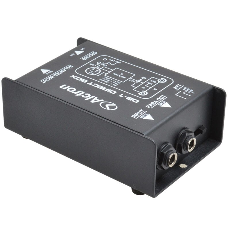 Alctron – boîtier Direct DI DB-1, 1 canal, stéréo passif, , nouvel arrivage