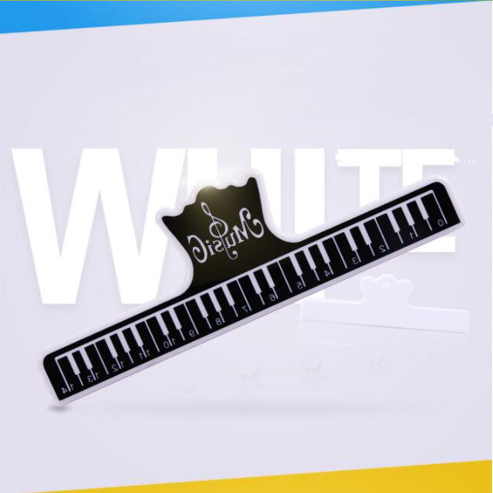 Dragonpad-abrehojas de música portátil, 15cm, Clip de plástico para página, soporte para partituras de música, accesorios de rendimiento: black