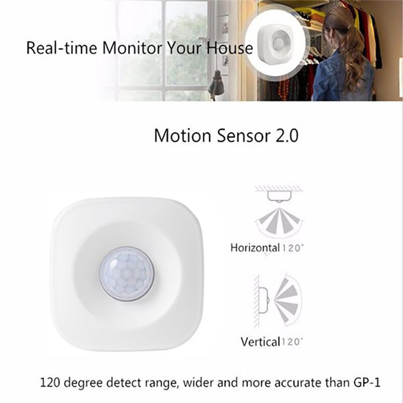 Voor Tuya Wifi Pir Motion Sensor Draadloze Infrarood Detector Security Inbraakalarm Sensor Smart Leven App Controle