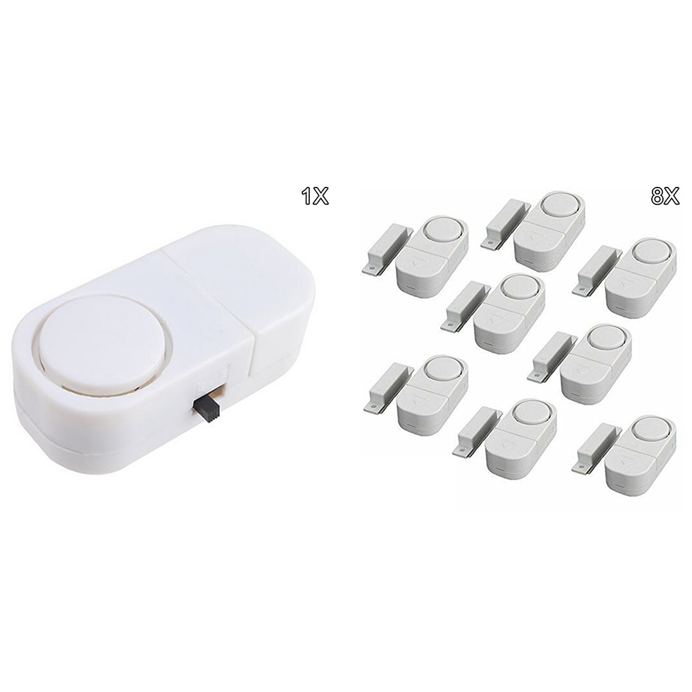 Burglar Security Entry Alarm Wireless Window Door System Magnetic Sensor Home And Office Doors/Windows Burglar Detector