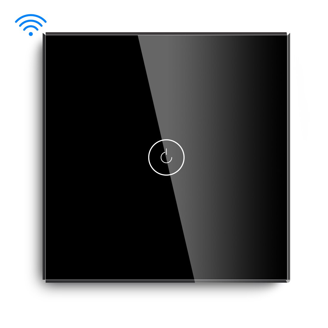 Interruptor de luz BSEED EU Touch Wifi 1 Gang 1way interruptor inteligente Wifi inalámbrico blanco negro colores dorados