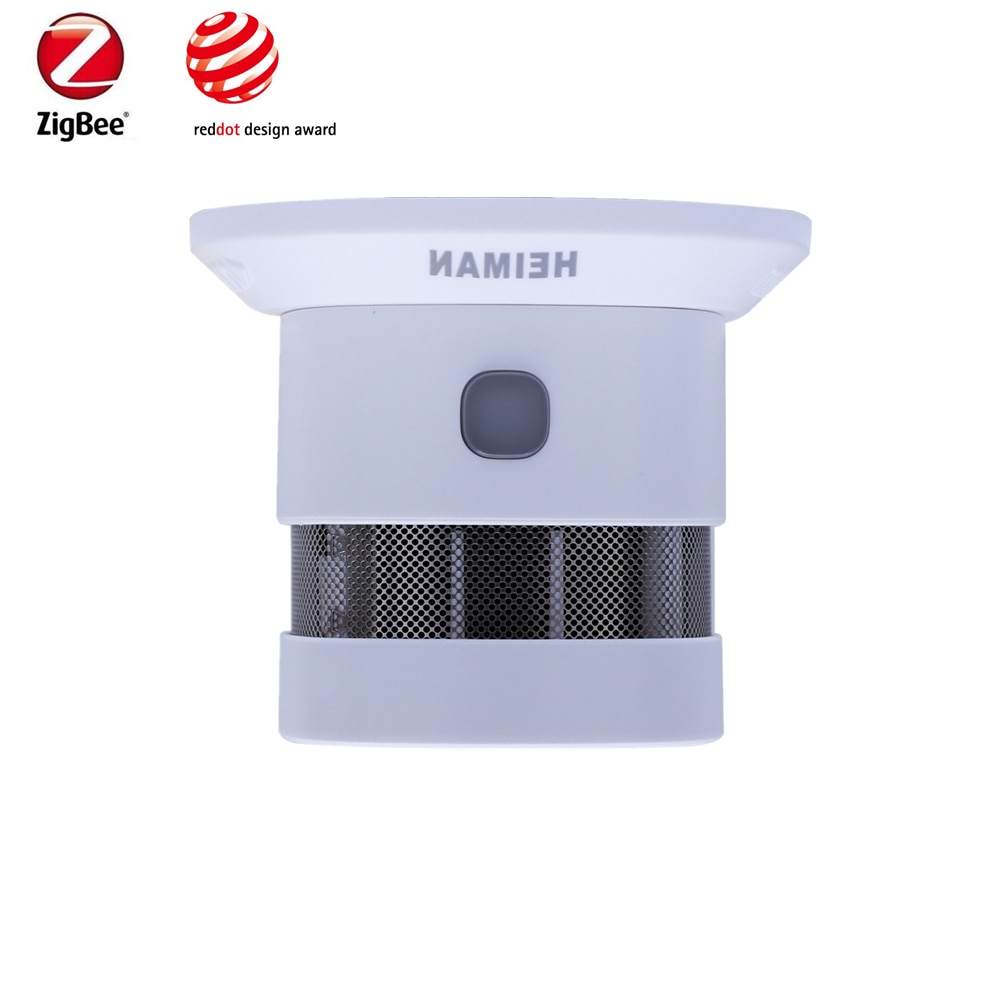 Heiman Zigbee3.0 Smoke Detector Alarm High Sensitivity Safety Prevention Fire detector Work With SmartThings Gateway