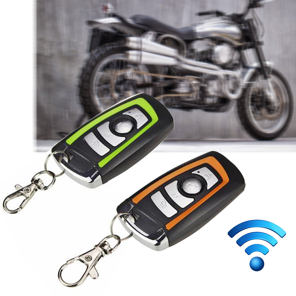 2-Way Motorcycle Alarm Met Motor Start Afstandsbediening Sleutelhanger Anti-Diefstal Alarmsysteem Alarma Motor 125db Universele