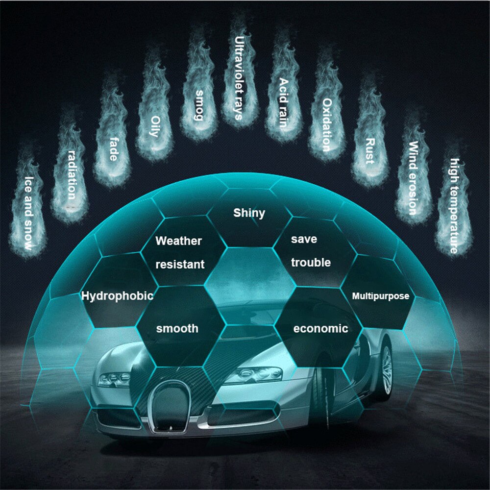 500ML Automotive Ceramic Nano Coating Liquid Coatin Nano Hydrophobic Layer Polishing Paint Coating Agent Car polish Nano Coating