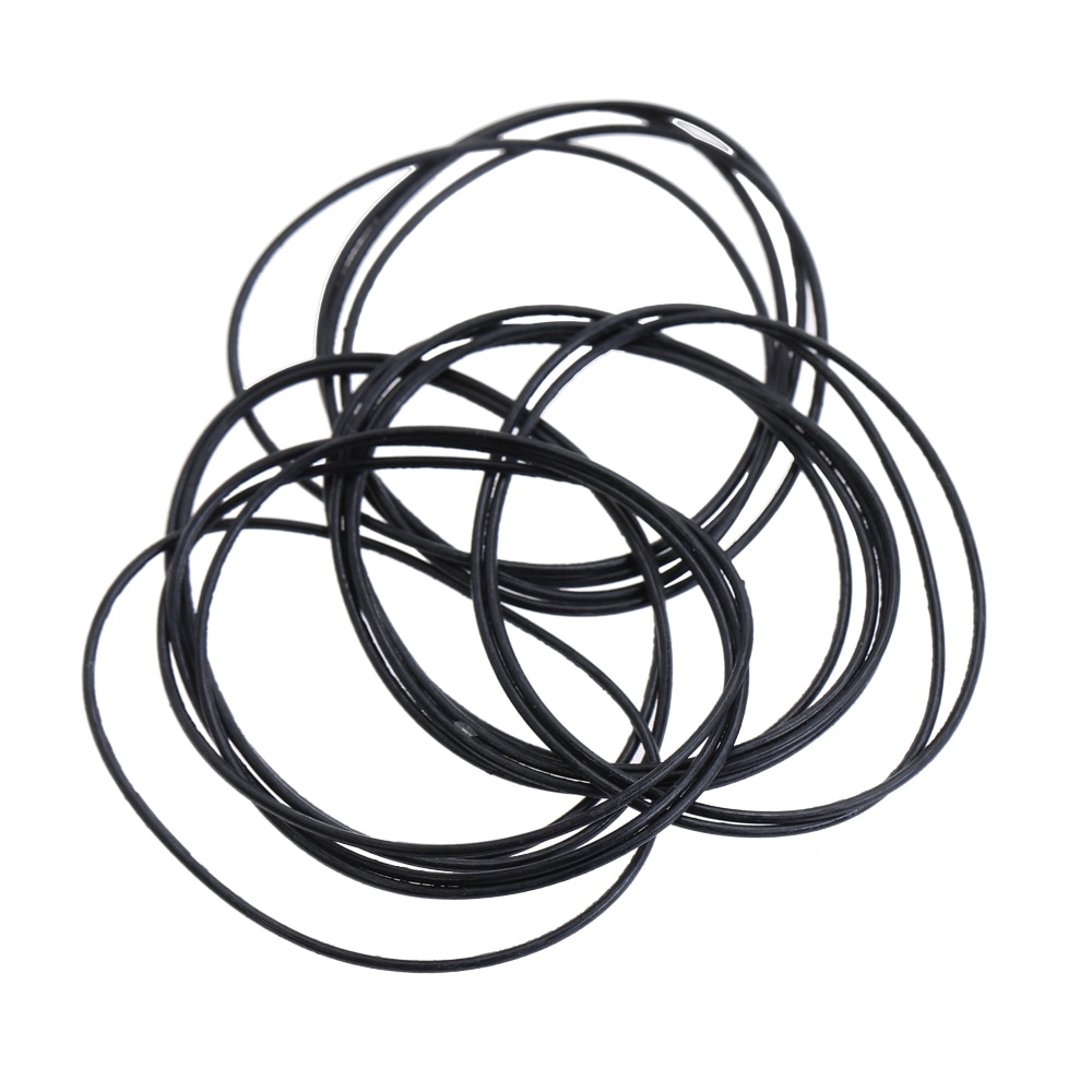 Lot de 100 joints toriques noirs en caoutchouc nbr,  od 7 8 9 10 11 12 13 14 14.5 15 16 mm x 2.5mm, joints d'étanchéité pour automobile