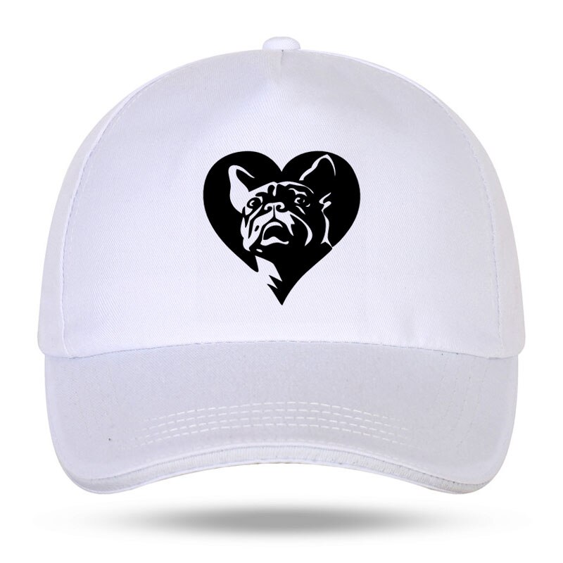 Neue Männer Frauen Kreative Französisch Bulldog Cartoon Tier Druck Baseball Caps für Hip Hop Baumwolle Klett Trucker Cap Knochen Dad hüte: 2