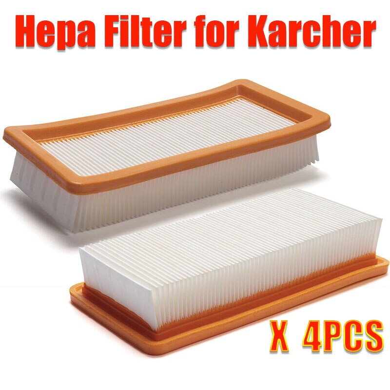 Karcher hepa filter for  ds5500 ds6000 ds5600 ds5800 fine støvsuger deler karcher 6.414-631.0 hepa filters: 4 stk