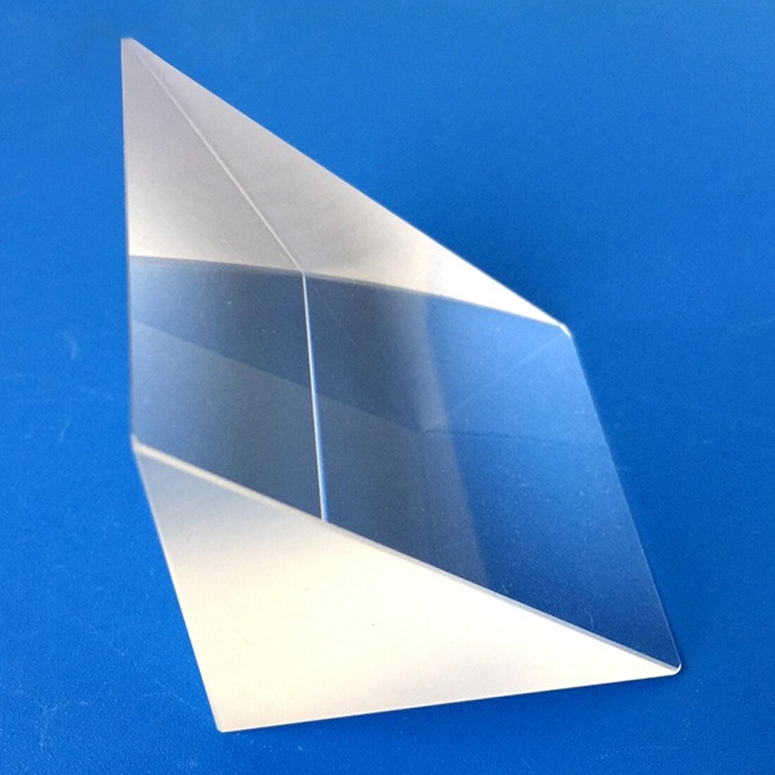 K9 Optical Glass Right Angle Reflecting Triangular Prism For Teaching Light Spectrum Total reflection Triangular color prism