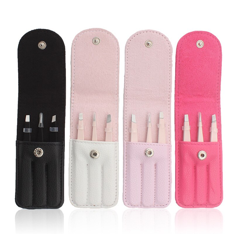 Ingrown Hair Removal Tool Extraction Stainless Steel Portable Eyebrow Tweezers SK88