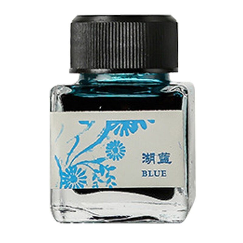 25ml Bottled Glass Smooth Writing Fountain Pen Ink Refill School Student Stationery Office Supplies,11 Colors for Choices