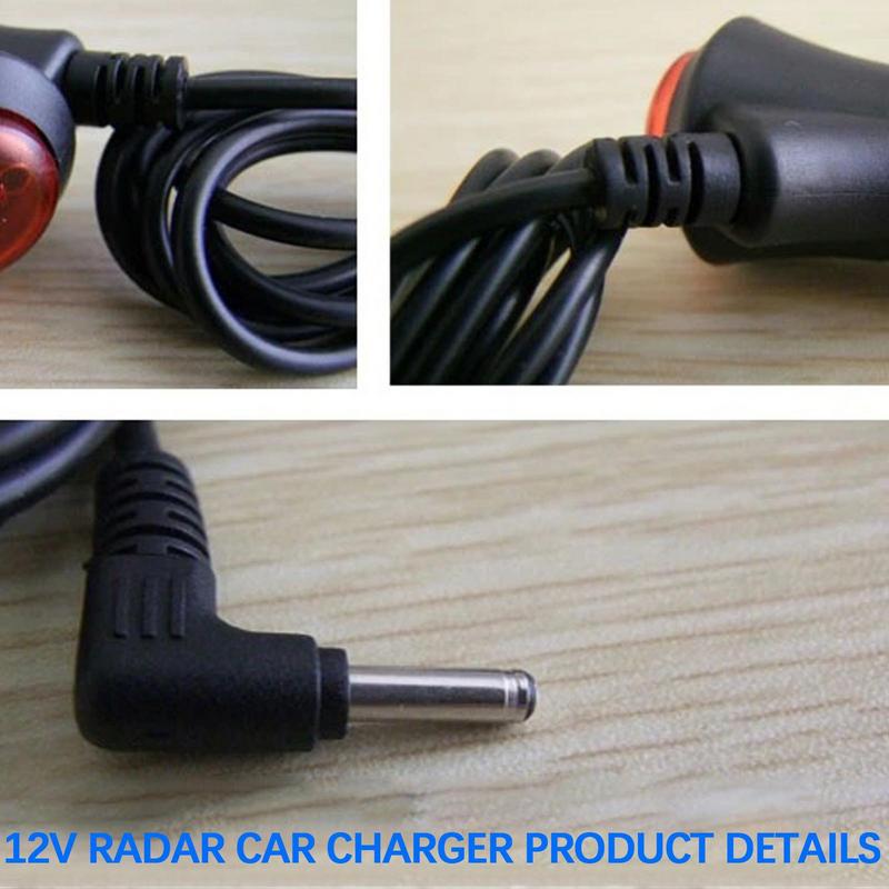 Bil 12v förlängningskabel 2.5mm/3.5mm biltändarsladd navigatorladdare 12v energibesparande koppartråd tändarförlängningssladd för
